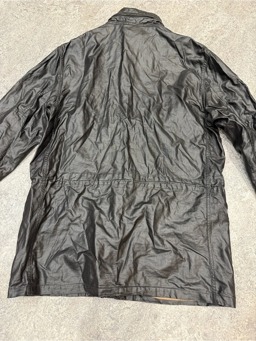 Barbour Duralinen Waxed Sapper Jacket Sz L